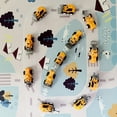 thumbnail image 5 of 12pcs Mini Pull-Back Construction Vehicle Toy Set for Youngsters - Assorted Colors, Durable Plastic, Perfect Gift for Boys, 5 of 5