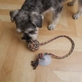thumbnail image 5 of Interactive Dog Toys With Strong Gel Suction Cup Rope & Chew Dog Toys For Aggressive Chewers Tug Of War Dog Toy Suitable For Small Dogs Red White, 5 of 7