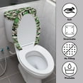 thumbnail image 3 of FORUDESIGNS Camo Print Toilet Lid Cover Toilet Tank Cover 2 Pieces Non-Fading Toilet Lid Protector, Machine Washable Seat Covers for Bathroom Decoration Accessories, 3 of 8