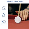 thumbnail image 2 of Professional 25mm Children Billiards Table Balls Set Resin Small Pool Cue Balls Full Set 16 Pcs Mini Billiard Balls Set, 2 of 7