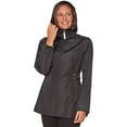 thumbnail image 3 of Jones New York Ladies' Parka in a Pocket (Black, Large), 3 of 4