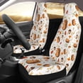 thumbnail image 2 of Yiaed Squirrel Print Car Seat Covers,Universal Auto Seats Protector Fits for Car,SUV Sedan,Truck,Automotive Seat Covers & Accessories(Two packs), 2 of 7