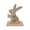 D, variant on Ympkerial Rabbit Wood Cutouts Unfinished Wooden Bunny Silhouette for Easter and Spring Adult Craft Projects Paintable Decor 4.5 Inch by 4 Inch