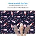 thumbnail image 6 of Disketp Gaming Mouse Pad Love Wine Pattern Large Mouse Mat Long Extended Desk Pad Non-Slip Rubber Mice Pads Stitched Edges Thin Pad (11.8x31.5 Inch), 6 of 8