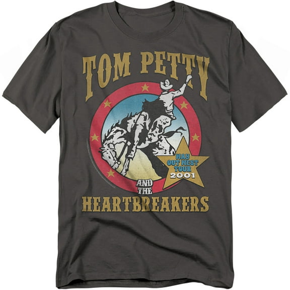 Tom Petty And The Heartbreakers T-Shirt Way Out West Unisex Graphic Tee for Men & Women
