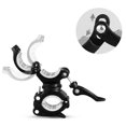 thumbnail image 3 of Vonpri [Paquete de 2] Soporte para linterna Soporte de montaje para bicicleta Soporte para linterna Clip para antorcha Rotación 360 (blanco), 3 of 5