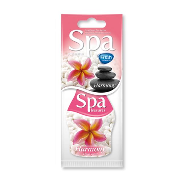Fresh Way SF04 Dry Spa Car Air Freshener (Harmony) 3 Pack