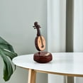 thumbnail image 4 of OULII Rotating Base Music Box Vintage Wooden Music Instrument Model 1Pack, 4 of 8