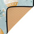 thumbnail image 3 of Yayeee Area Rugs for Living Room 6.7'x4.8' Non Slip Washable Bedroom Floor Carpet, Floral Easter, 3 of 5