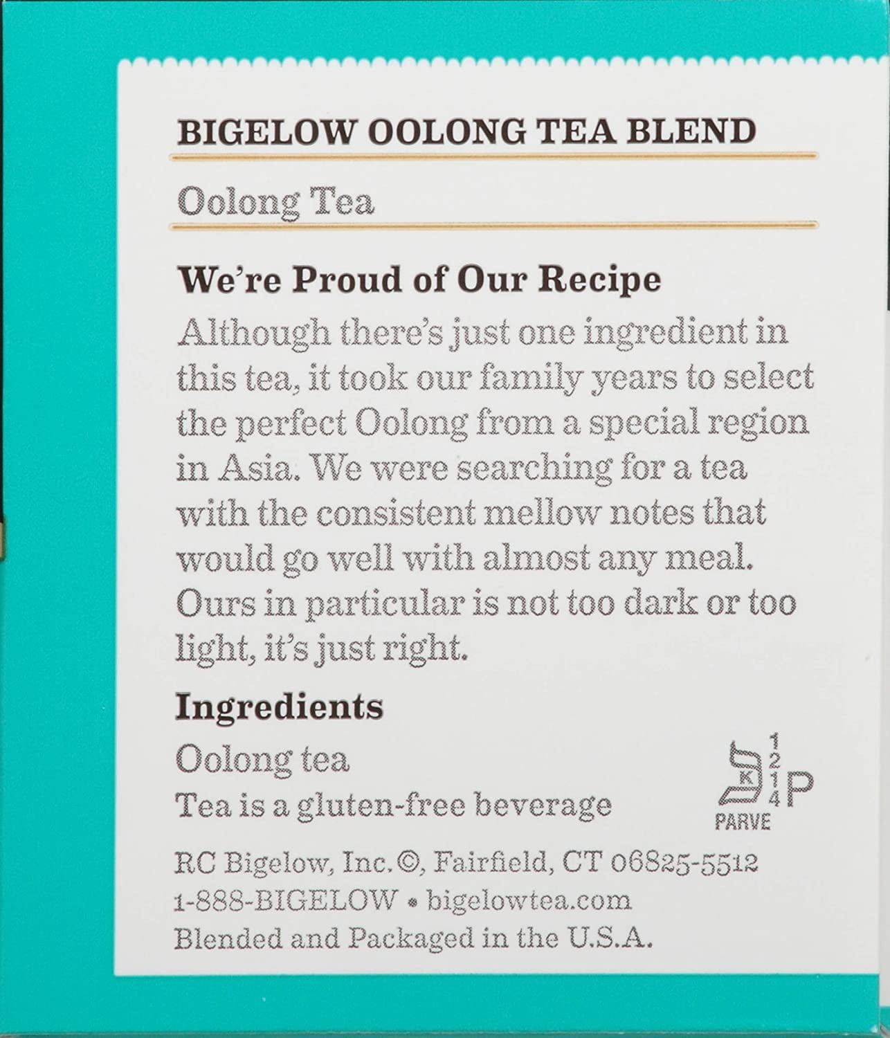 Bigelow Tea Oolong, 20 Bags (3 Pack) 60 tea bags