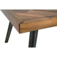 thumbnail image 3 of Benjara BM206159 Rectangular Cocktail Table with Knotty Details & Flared Legs, Brown, 3 of 5