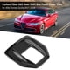 thumbnail image 5 of Cubierta del panel de la caja de cambios del automóvil, cubierta del marco del panel de la palanca de cambios ABS de fibra de carbono Reemplazo de los accesorios interiores para Romeo Giulia 2017-2018, 5 of 5