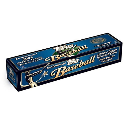 MLB 2004 Topps Baseball Cards Complete Set Walmart Walmart