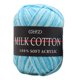 thumbnail image 1 of Worallymy 50g/bola hilo colorido de 3 capas hecho a mano bufanda almohada manta tejido de ganchillo hilo de algodón de leche suave Worallymy JD735803359, 1 of 5