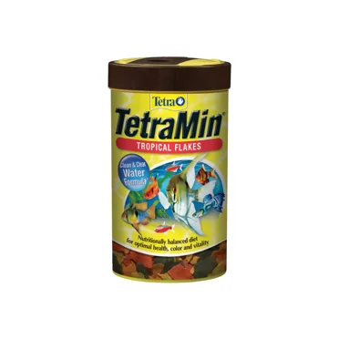 Tetra® TetraMin Tropical Flakes Fish Food - Nutritionally Balanced, Clear Water Formula, 7.06 oz