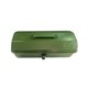 thumbnail image 2 of Caja de Herramientas de Reparación de Automóviles de Metal de 15 Pulgadas con Bloqueo, Organizador Versátil con Asa de Transporte, Bolsa de Transporte Verde, 2 of 8
