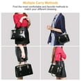 thumbnail image 6 of Moclever Female Ladies Leather Organizer Handbag Shoulder Tote Bag, 6 of 12