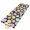 Black, variant on Entryway Rug 2'x3', Easter Eggs Small Rug for Kitchen Bathroom Door Mat Indoor Entrance, Spring Colorful Pastoral Love Beige Non-Slip Area Rugs Floor Mats Carpet Front Door Rugs