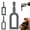 Arc Shape-1pcs, variant on Electric Drill Wire Twisting Tool - Wire Twister Tool for Drill,Heavy Duty WireTwister for Drills with 1/4" Hex Shank,Professional Wires Twisting Tools for Fencing,Tying,Construction,Alloy Steel
