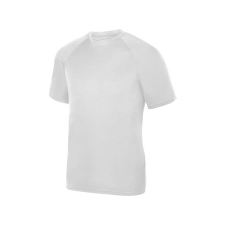 Safety Tip - Augusta Sportswear M Boys Attain Raglan Sleeve Wicking Tee Safety Yellow 2791
