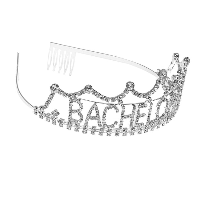 Diadema de diamantes de Imitación Yuyangstore Brillante de cabellero Nupcial