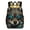 HuWng-1, variant on Wolf Flowers Cool Shades Art Backpack Travel Laptop Casual College Daypack Back to Bag