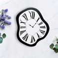 thumbnail image 5 of S Twisted Clock, INS Style Wall Clock, Silent Wall Clock, Simple Clock for Decorating Living Room, 5 of 5