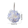thumbnail image 6 of Uiz Merueh Shower Loofah Bath Essentials Bath Shower Loofah for Men, Women, Shower Pouf with Soft Mesh for Exfoliating Body, 6 of 6