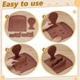 thumbnail image 4 of Controller Holder with Headphone Stand Wood Gaming Stand Indian Red Gamer Controller Holder, 4 of 5