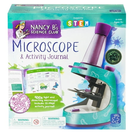 Educational Insights Nancy B's Science Club Microscope and Activity