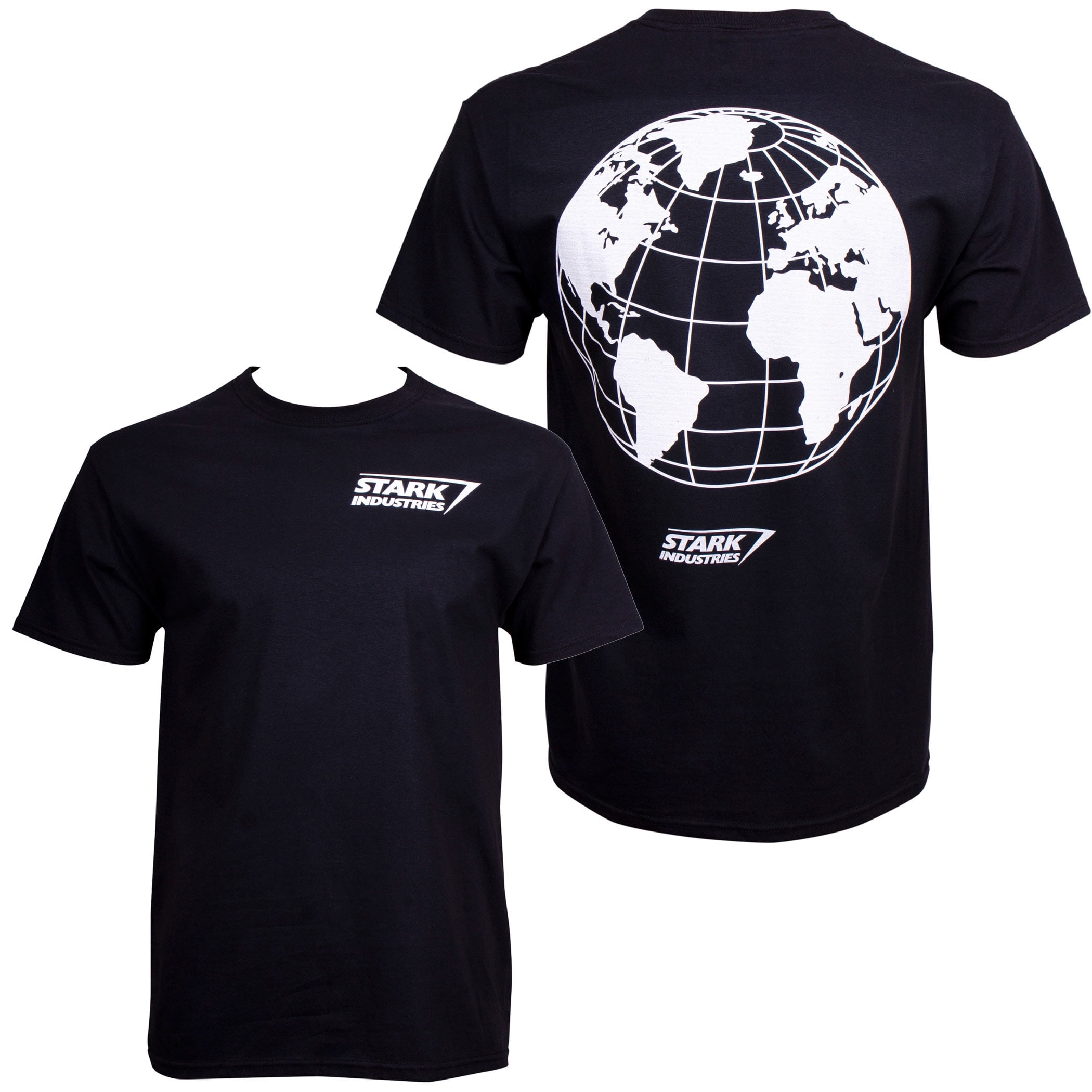 iron man stark industries world back print t shirt small walmart com