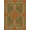 Olive Burnt Orange, Pattern 1, variant on ODIKA 8'x10' Washable Area Rug Tone Earthy Abstract Vintage Balanced Shapes Contemporary Terracotta for Living Room, Under Sectional, Family , Durable, Non-Slip
