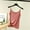 Pink, variant on TODOZO Spaghetti Strap Tank Top Tank Top for Women Womens Tank Tops Spaghetti Strap Sleeveless V Neck Summer Innerwear Slimming and Shaping Basic Thin Casual Top for Women Beige L