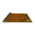 thumbnail image 2 of Ahgly Company Indoor Round Persian Yellow Traditional Area Rugs, 3' Round, 2 of 4