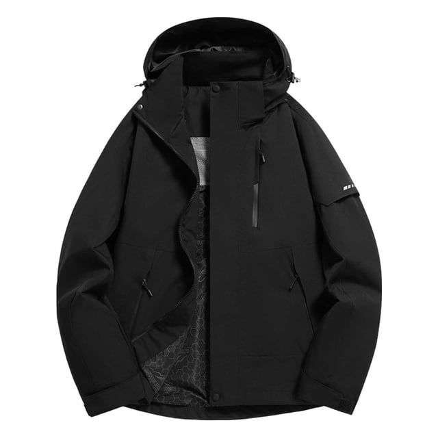 AherBiu Manteau de Pluie pour Femme Grande Taille avec Capuche, Léger, Imperméable, Coupe-Vent, Fermeture Éclair Intégrale, Randonnée, Plein Air