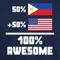 thumbnail image 3 of CafePress - Awesome Filipino American T Shirt - Men's Classic Graphic Cotton T-Shirt, 3 of 4
