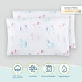 thumbnail image 3 of Wildkin Unicorn 100% Cotton Flannel Pillow Cases - 2 pack, 3 of 8
