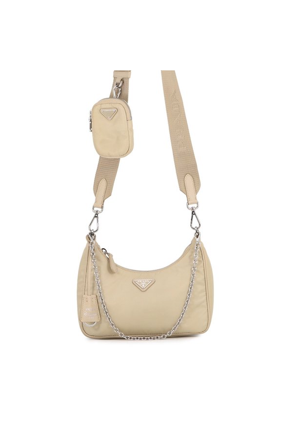 Pre-Owned Prada Shoulder Bag Re-Edition 2005 Re-Nylon Nylon 1BH204 PRADA 2-way Handbag