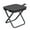 Black, variant on Hyasfey Outdoor Folding Stool with Carry Bag Portable Lightweight Heavy Duty Camping Backpacking Beach Picnic Fishing Collapsible Chair Seat