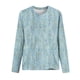 thumbnail image 4 of ICHUANYI Clearance Fashion Women Casual Long Sleeve Printing Round Neck Loose T-Shirt Blouse Tops(Blue, XL) ICHUANYI WER2023080812729, 4 of 5