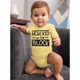 thumbnail image 2 of New Kid On The Block Bodysuit Infant -Smartprints Designs,  24 Months, 2 of 4