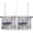 Purple, variant on Sunflower Window Curtains Valances for Living Room, Kitchen Valances Rod Pocket Curtain Drapery, Fall Summer Buffalo Plaid, Soft&Washable Window Treatment Valances, Black White, 1 Panel, 54x18inch