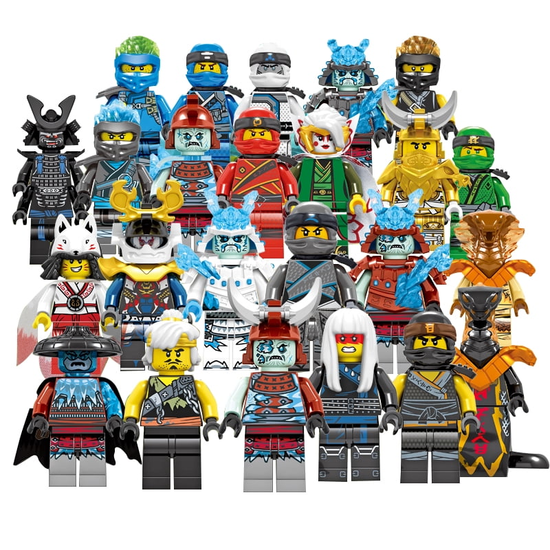 Ninjago Motorcycle Set Minifigures Ninja Minifiguren Kai Jay Block Toys Fit lego 