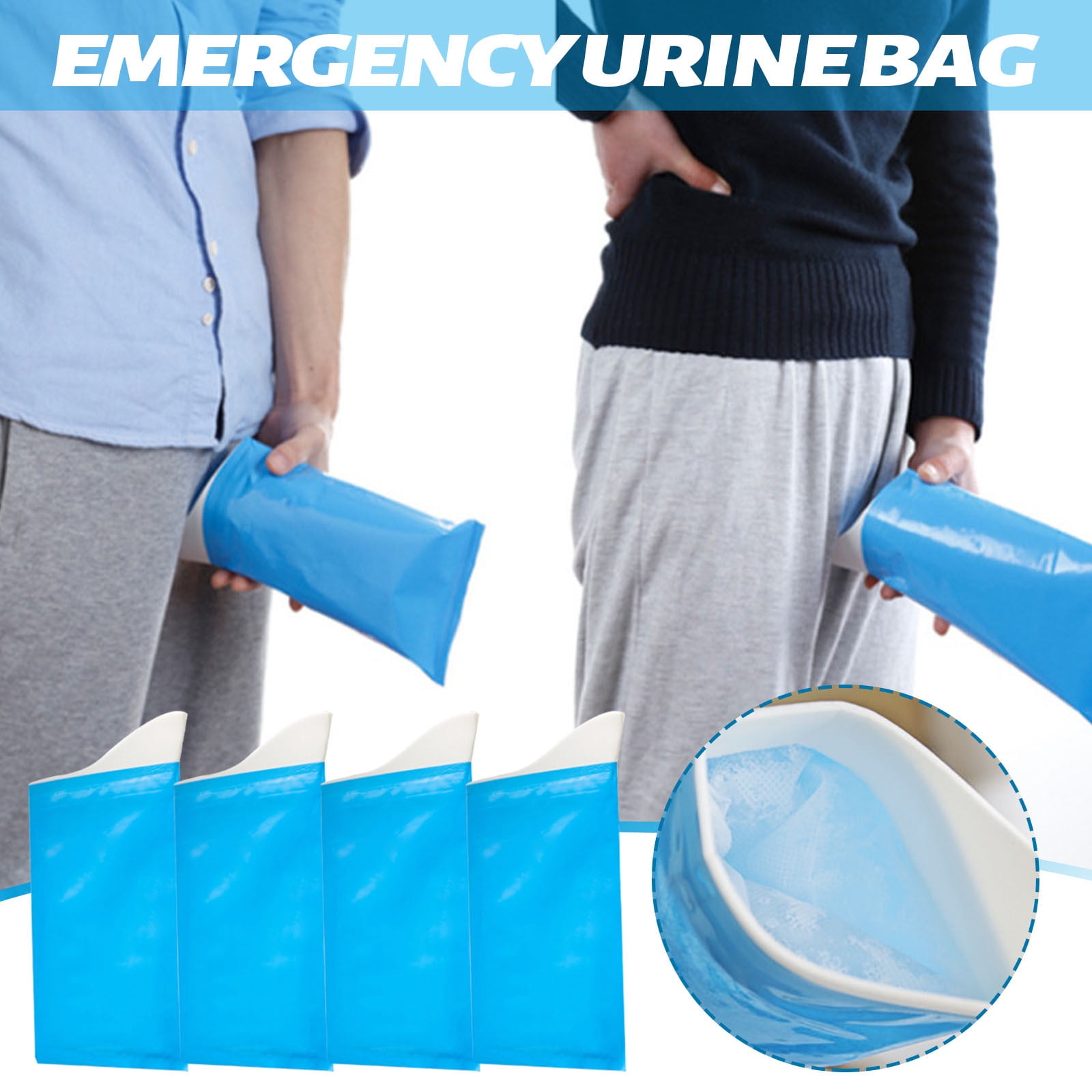 Pvc Polymed Disposable Urine Collection Bag
