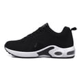 thumbnail image 2 of Mujeres corriendo zapatillas zapatillas transpirables cómodas absorción de golpes tenis zapatos de tenis deslizamiento ocio gimnasio calzado ligero caminar negro Eigraketly AP003947-01, 2 of 7