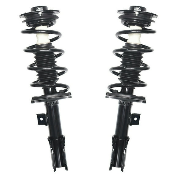 Detroit Axle - 2.4L 2pc Front Struts for 2010-2017 GMC Terrain Complete Ready Struts w/Coil Spring 2011 2012 2013 2014 2015 2016 Replacement Quick Install Struts Assembly