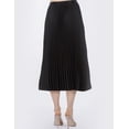 thumbnail image 3 of Falda midi plisada satinada AMAD Casual para mujer Talla S, 3 of 5