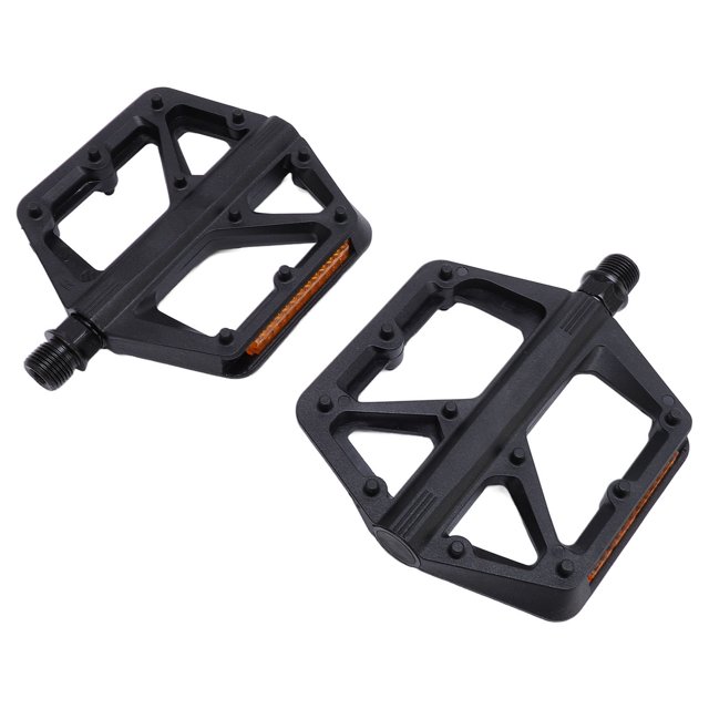 Bike Platform Pedals, Lightweight Anti Slip Pins Bike Pedals for Replacement