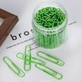 thumbnail image 5 of Sinvic Green Jumbo Paper Clips, 100 Pack, 2 Inch (50 mm), Durable & Rust Resistant, Great for Office, Hospital and DIY Use, 5 of 5
