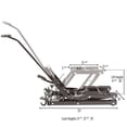 thumbnail image 7 of Black Widow Foot-Operated Motorcycle or ATV Lift Jack Stand, 7 of 7